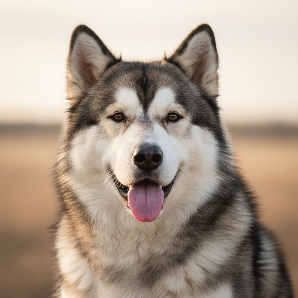 Alaskan Malamute dog