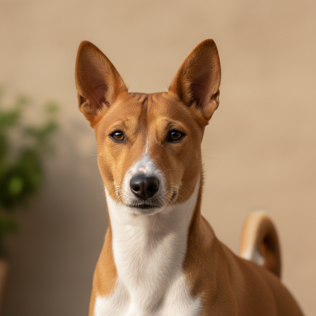 Basenji dog
