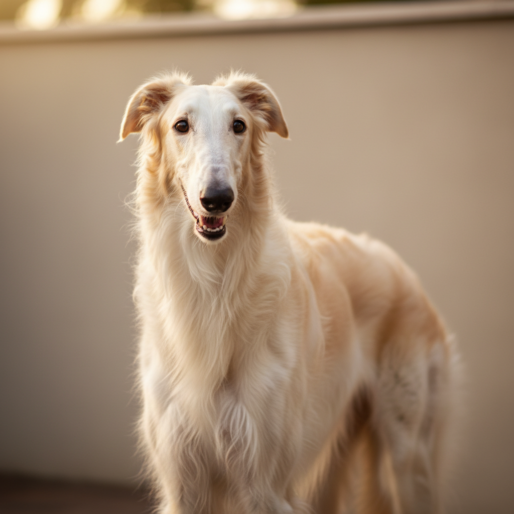 Borzoi dog