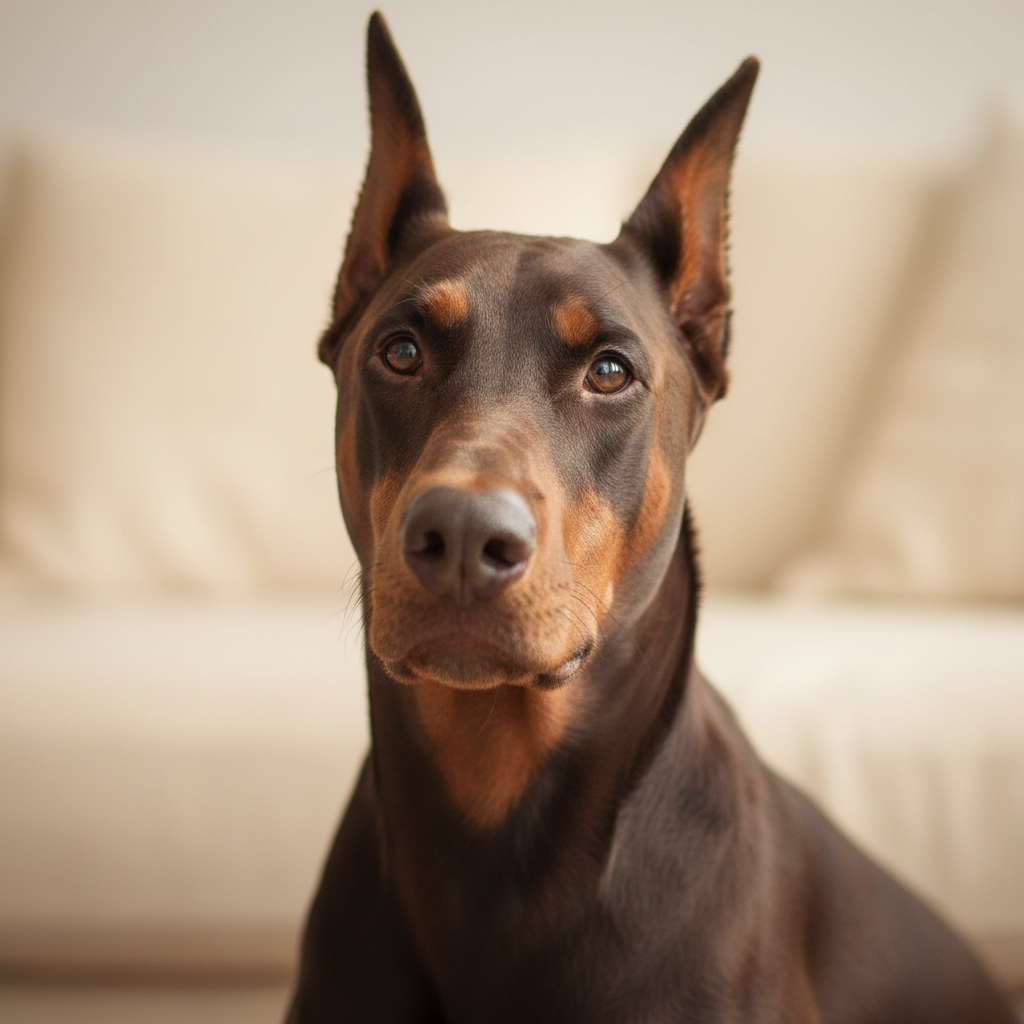 Doberman Pinscher dog