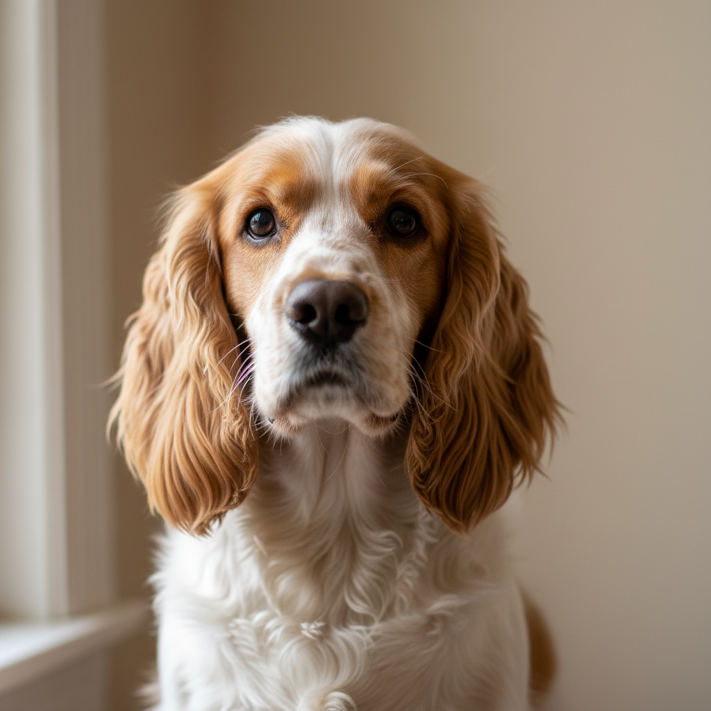 English Cocker Spaniel dog