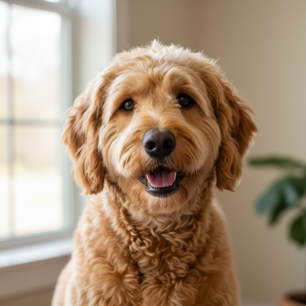 Goldendoodle dog