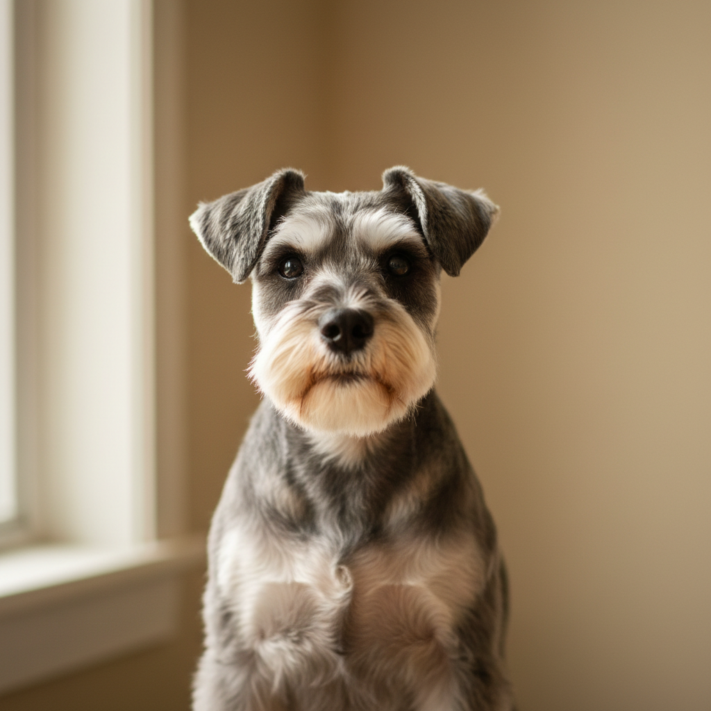 Miniature Schnauzer dog