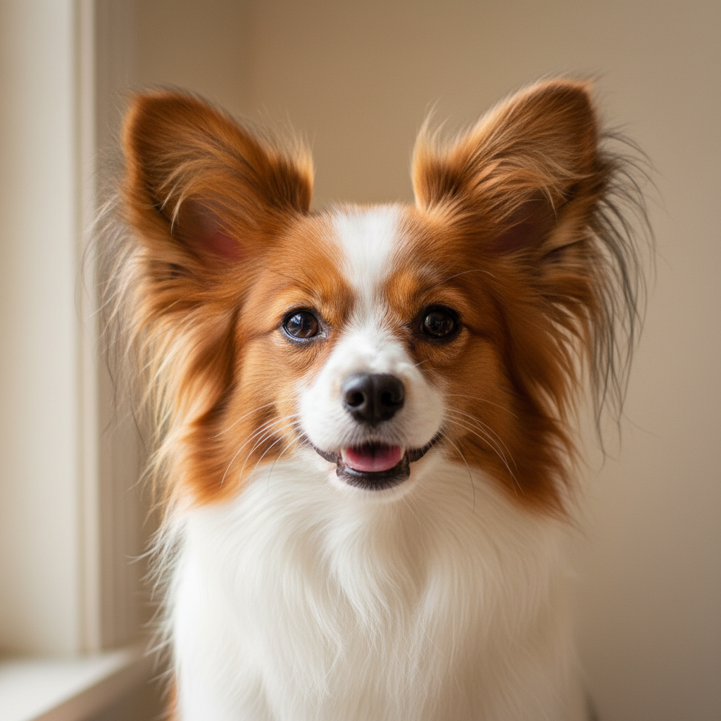 Papillon dog