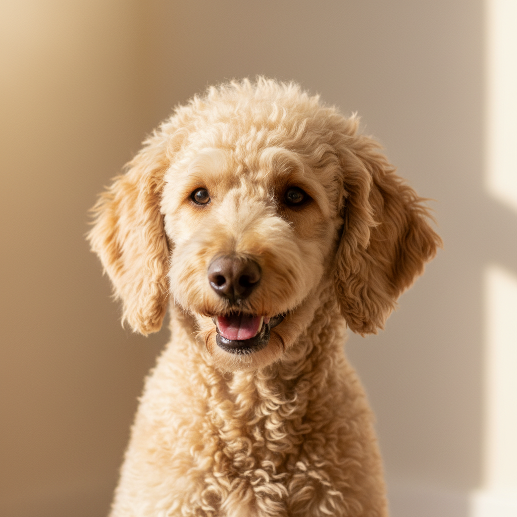 Standard Poodle dog