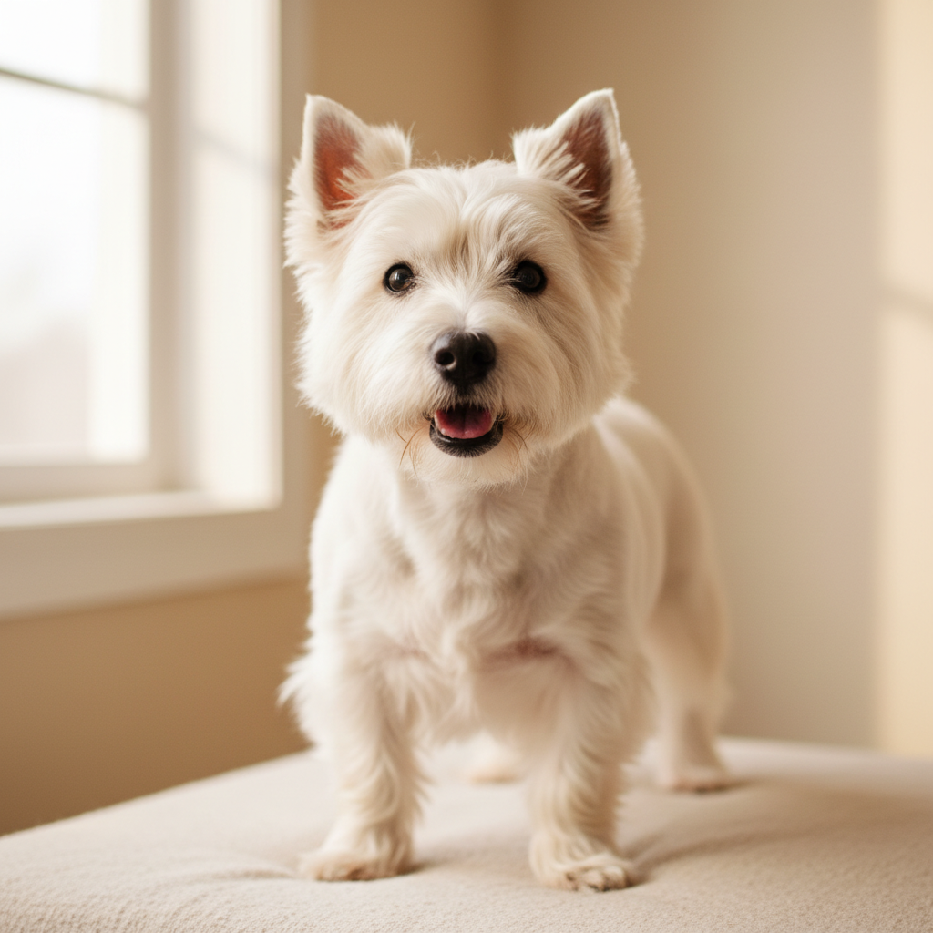 West Highland White Terrier dog